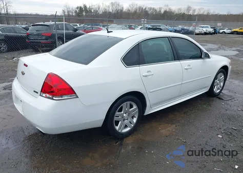 2012 Chevrolet Impala Lt из США, поврежденный, VIN 2G1WG5E30C1148785